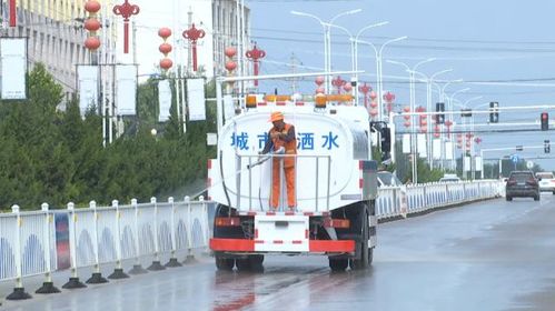 合水县加强环卫机械化作业提升城市道路清扫保洁效率
