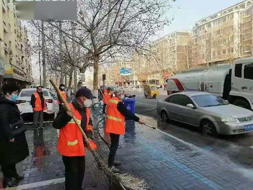 示范路大清扫 干干净净迎春节